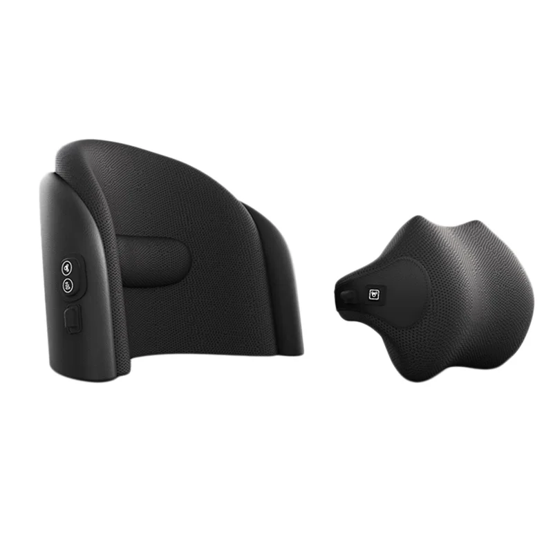 

Car Neck and Back Massager Pillow, Seat Back Support Headrest Simulation Human Massage for Travel Home Office