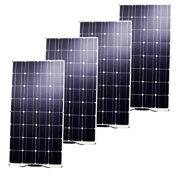 Натуральная RG 16v 100W солнечная батарея 12v 200 Вт Фотоэлектрические гибкий солнечный модуль ソーラーパネル - Цвет: mono   400W