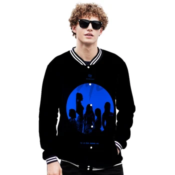 

2020 New designs ITZY Baseball uniform Autumn Casual Harajuku ITZY Baseball Jackets plus size for Women streetwear
