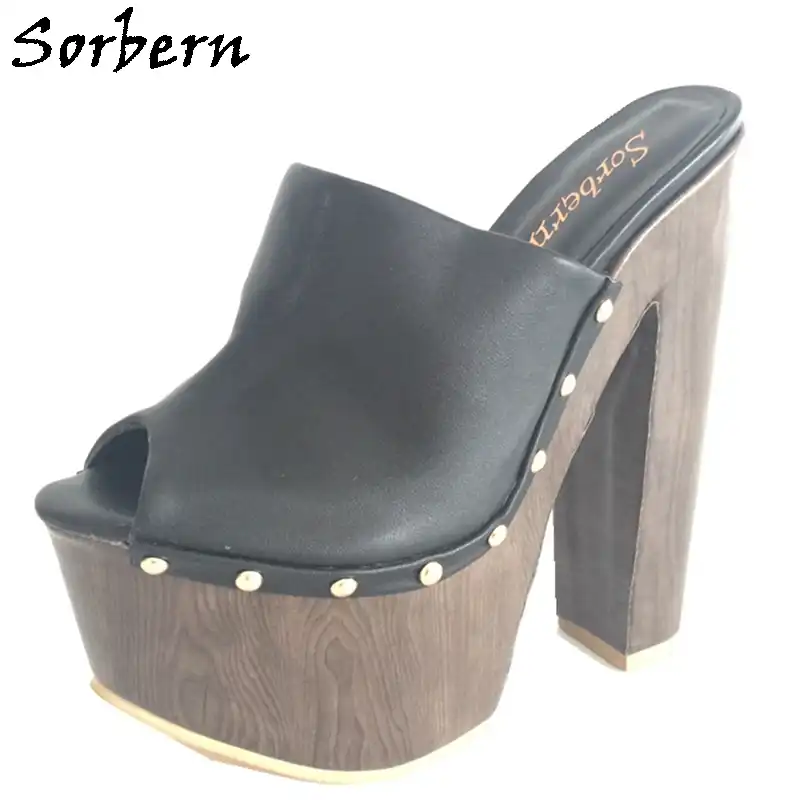 chunky platform heels size 12