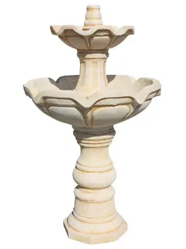 

Concrete bowl-stone Merope 80x145cm. - color ochre