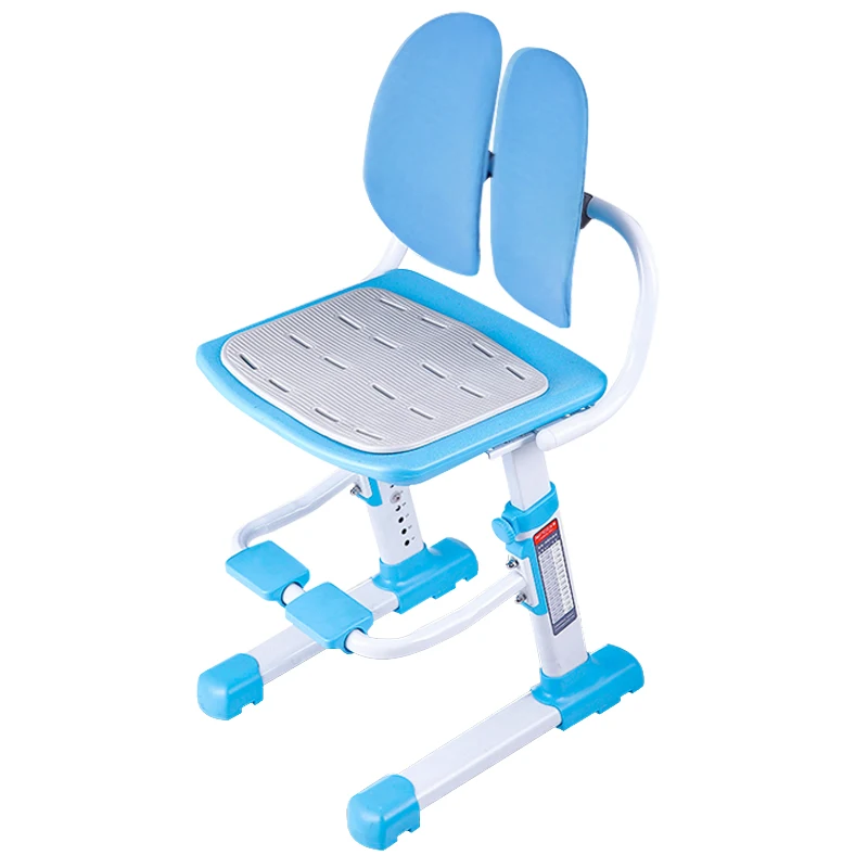 

Children's chair lift student home study adjustable writing sitting posture correction seat learning stool
