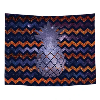 

100% Polyester 1PC Plant Printed Macrame Arcoiris Tapestry Wall Hanging Farmhouse Home Decor Tapestry Flower of Life