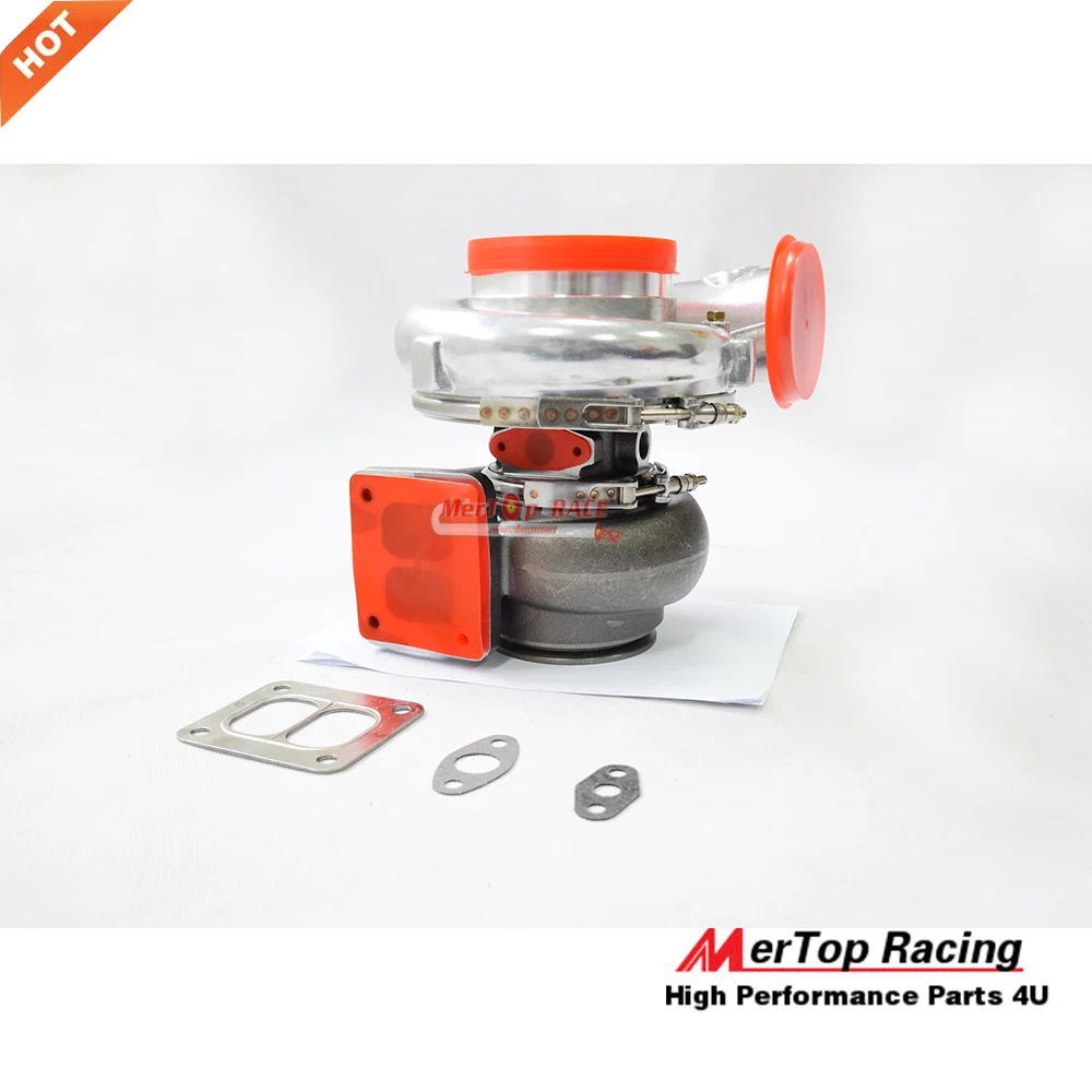 MERTOP RACING GTX4202R заготовка T4 4 ''V-band 1,15 A/R турбинный масляный с водяным охлаждением двойной Керамический шарикоподшипник Турбокомпрессор 350-600HP