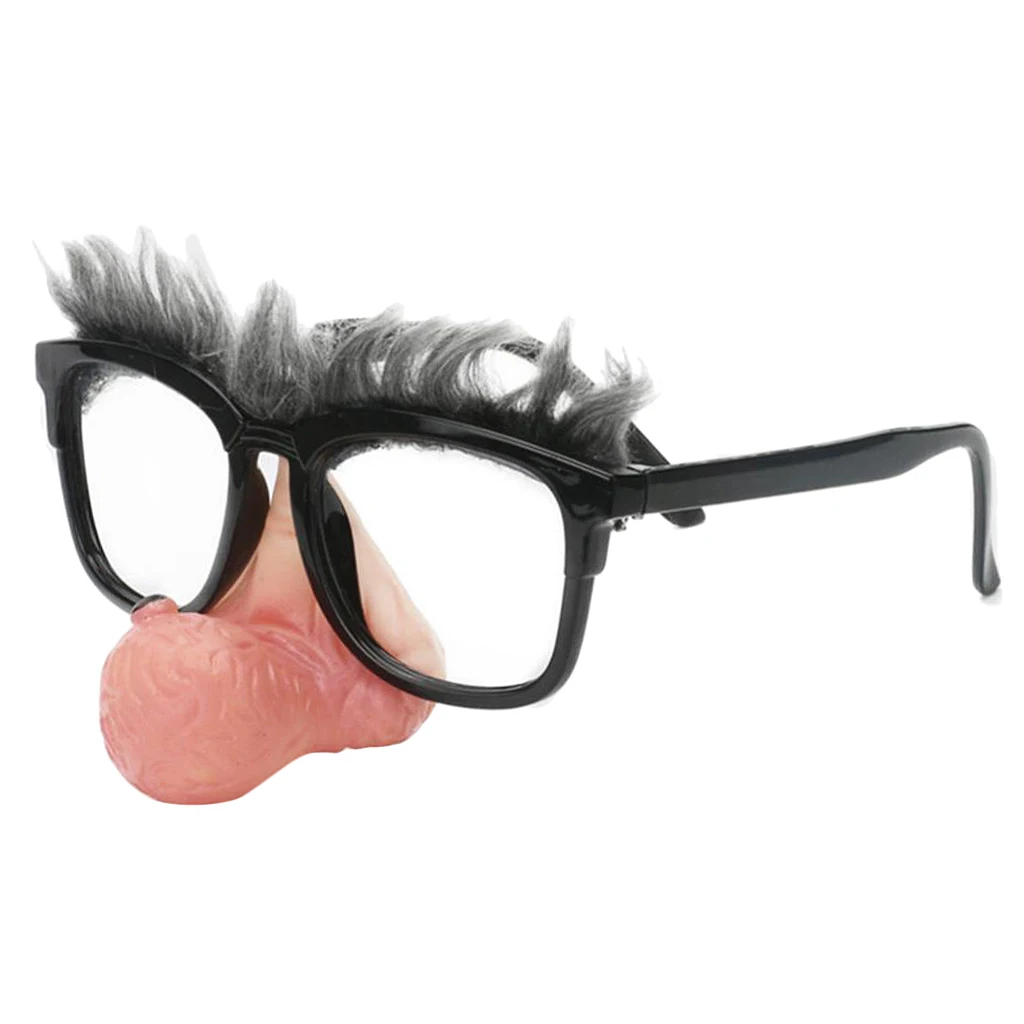 Novelty Big Nose Old Man Sunglasses Funny Party Fancy Dress Props Unisex
