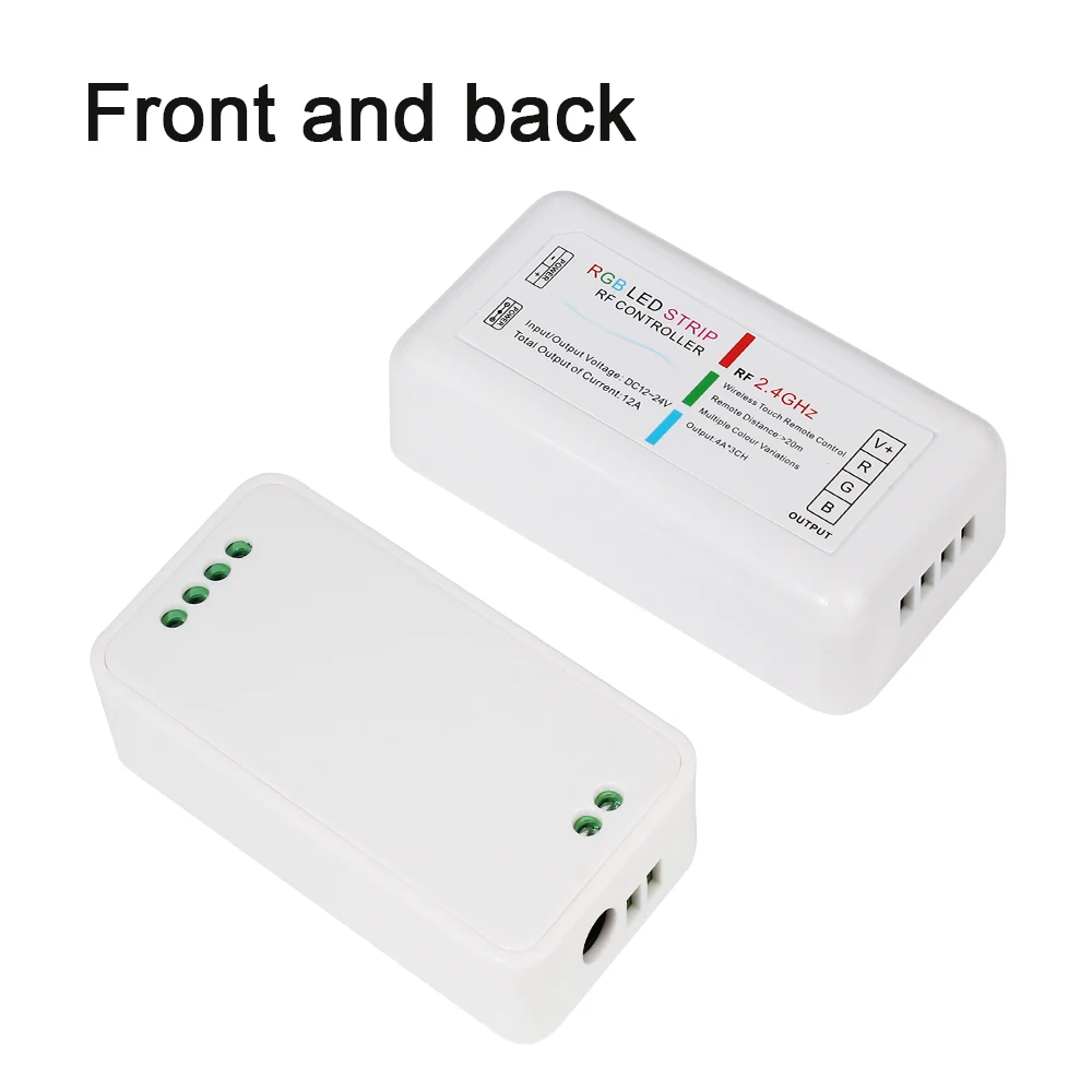 DC12-24V сенсорный экран RF 2,4G контроллер+ RGB/RGBW/Одноцветный/CCT контроллер светодиодной ленты/диммер для светодиодной ленты 5050