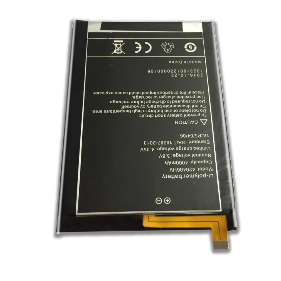 426486HV для Umi Plus E Смартфон батарея литий-полимерные батареи 4000 мАч для Umi Plus E