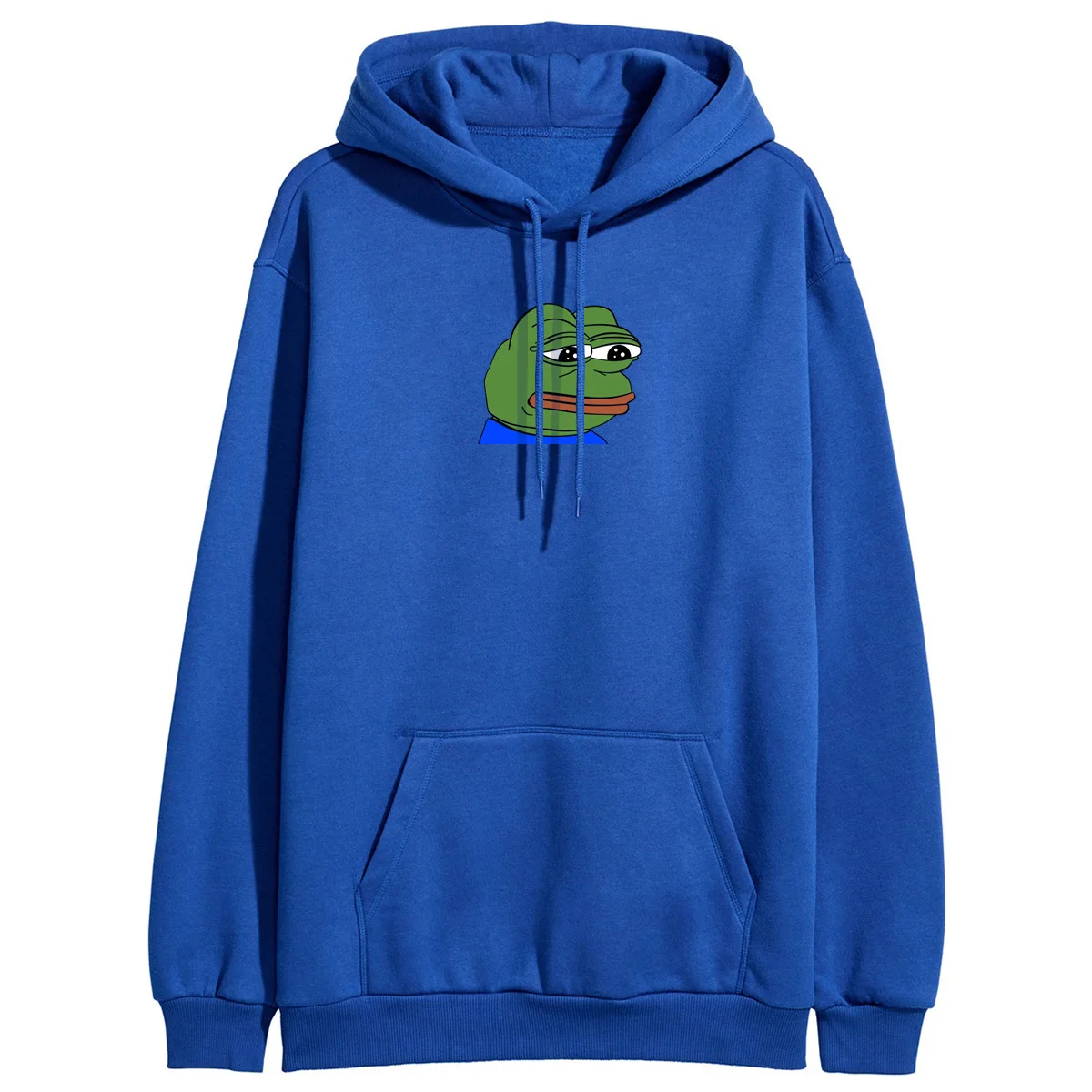 Женская спортивная одежда с принтом «Sad Frog», толстовки женские, кавайные, в стиле хип-хоп, флисовые зимние толстовки с капюшоном, свободные толстовки с капюшоном для фитнеса, пуловеры