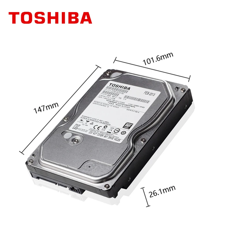 Внутренний жесткий диск TOSHIBA 500 Гб для наблюдения 3 5 &quotDVR NVR CCTV HDD SATA 5700 об/мин 32 м