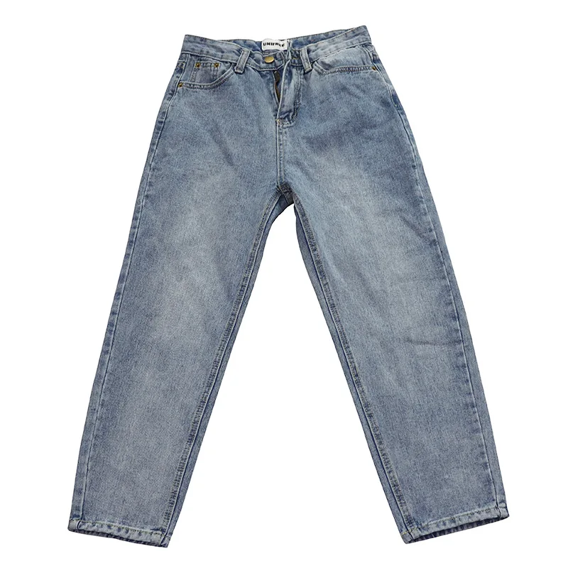 Boyfriend jeans for women mom high waisted moms woman mujer vintage jean femme loose ladies harem denim pants trousers tejanos