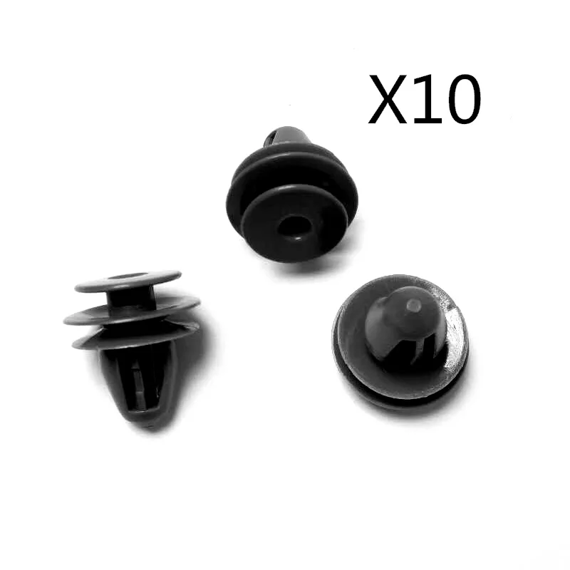 

10x, для Honda Accord, для Civic, preвстроенная, Odyssey & Del, зажимы для передней и задней двери, фиксатор панели обшивки для Acura Integra & Legend