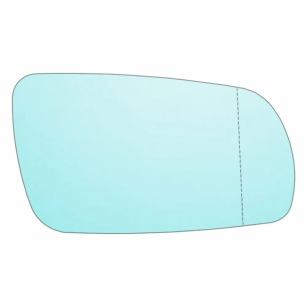 Mirror element right Volkswagen Passat B5 c 1997 to 2001 year асферика blue without heating mirror for car | Автомобили и