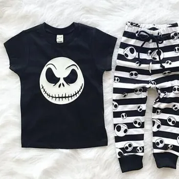 

Halloween suit skull suit ghost suit stripe suit festive dress