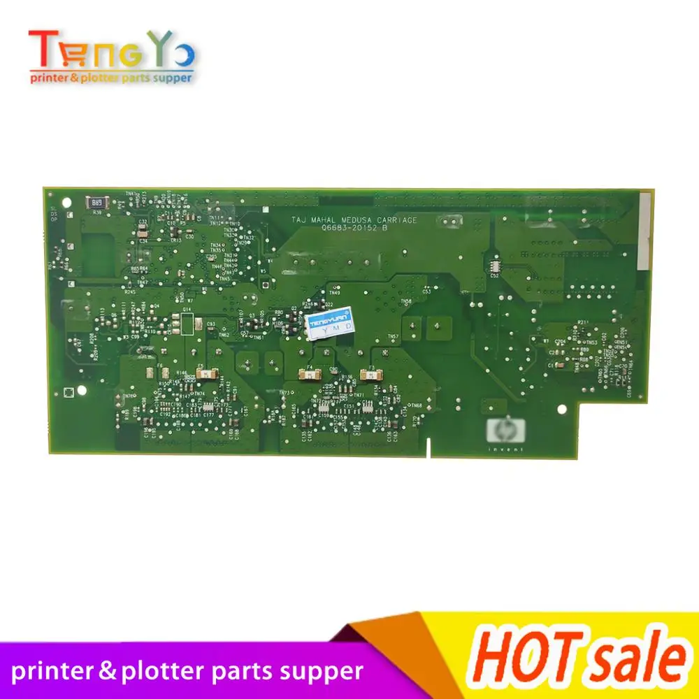 Q6683-60191 Q6683-60152 каретки ПК доска для hp Designjet T1100 T610 каретки плоттера части