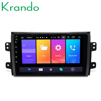 

Krando Android 9.0 9" IPS touch car Multimedia player for Suzuki SX4 Fiat Sedici 2006-2012 navigation system gps No 2din DVD