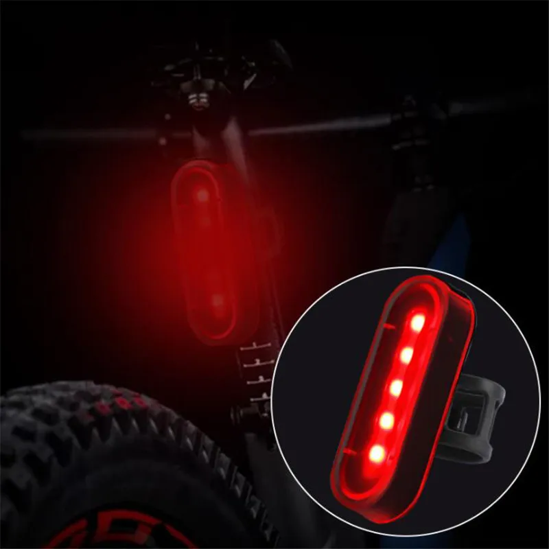 Excursion Sports Bike Light USB Led Bicycle Lamp Warning Lights For Night Riding Cycling Safety Equipment Bicycle Accessories