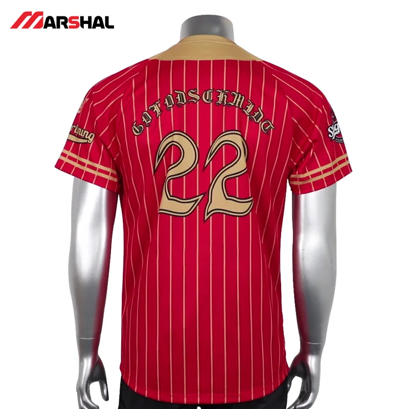 Индивидуальные Дизайнерские мужские Camisas De baseball Jersey Maillot baseball Homme сублимированная Спортивная тренировочная бейсбольная рубашка