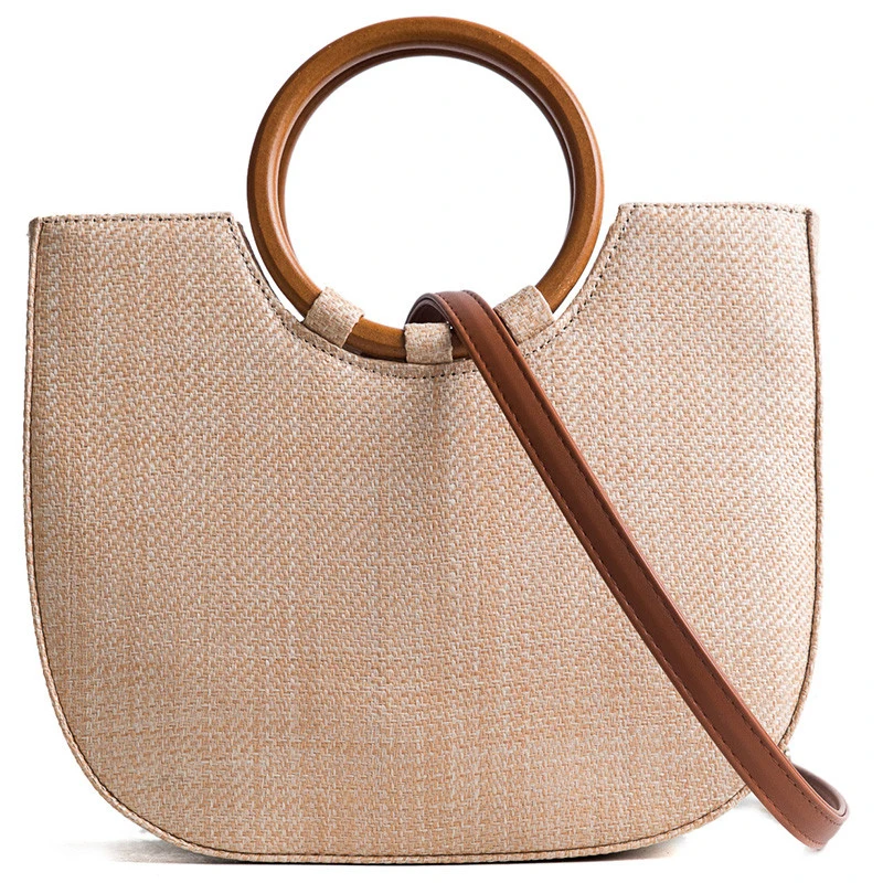 

Ethnic Style Handbag Fashion Handbag Large capacity Shoulder Bag High quality Messenger Straw Bags Women's Designer Straw Bags