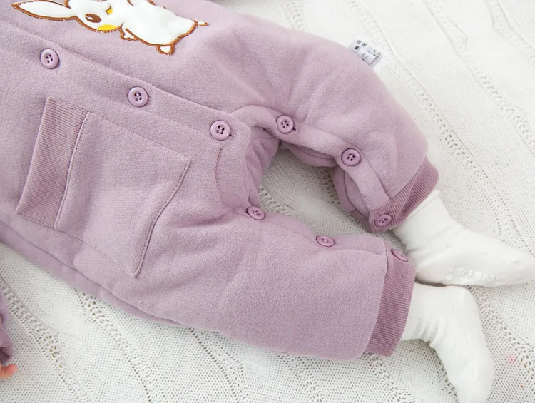 New Winter Autumn Children Clothes Baby Rompers Cute Cartoon Print Infant Girl Boy Jumpers Kids Grils Baby Outfits Clothes