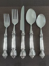 

Tableware Set High-End Silverware/Golden Stainless Steel Cutlery Kit Steak Knife Fork Spoon Flatware Set Dinnerware Sets