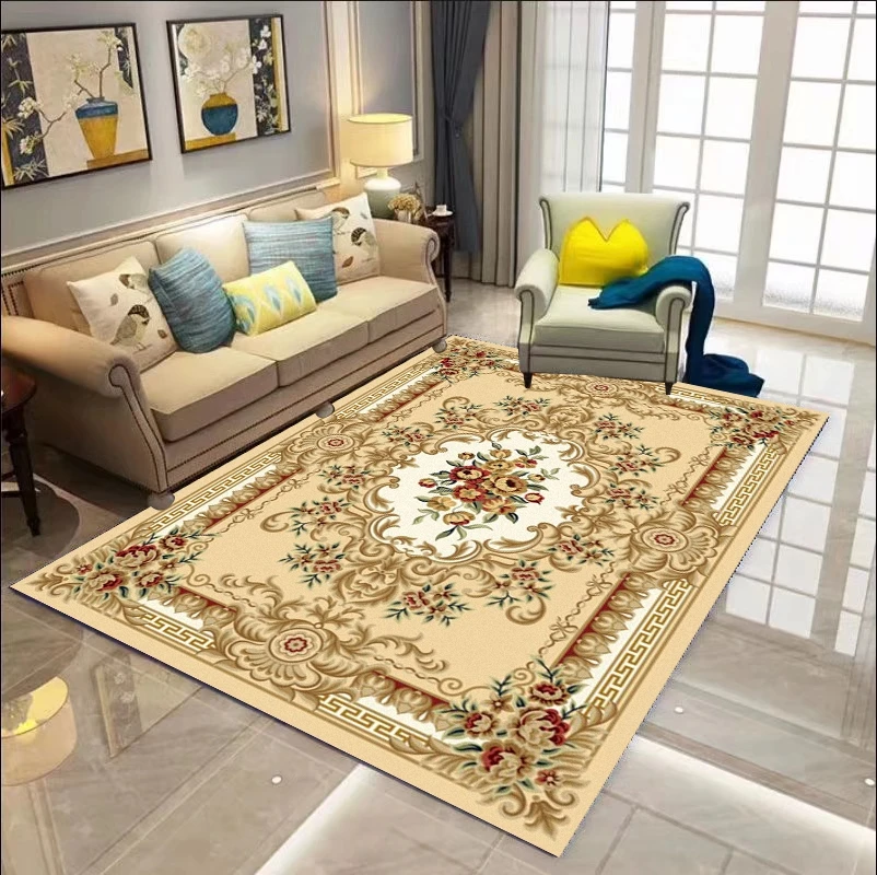 Европейский классический гостиная ins ветер Семья Спальня прикроватный хвост Кухня Дверь чайный коврик для стола на заказ большой ковер полный пол