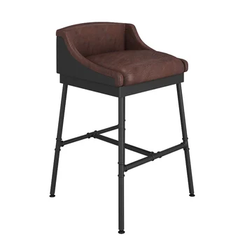 

Retro Old Iron Lounge Chair High American Bar stools Water Pipe Made silla banqueta cadeira poltrona taburete sedie sedia