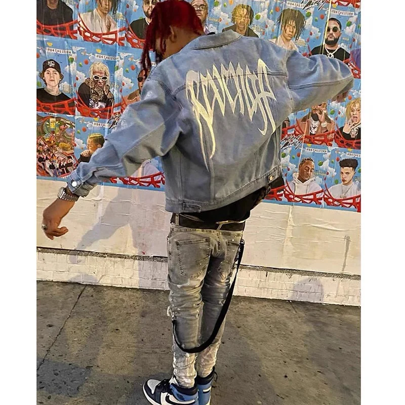 Embroidery XXXtentacion Revenge Denim 