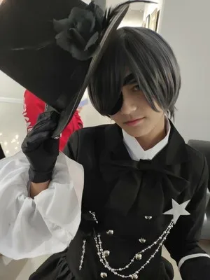 Одежда высшего качества, Аниме Kuroshitsuji, Черный дворецкий, Ciel Phantomhive, карнавальный костюм для женщин и мужчин, платье для ролевых игр, вечерние костюмы