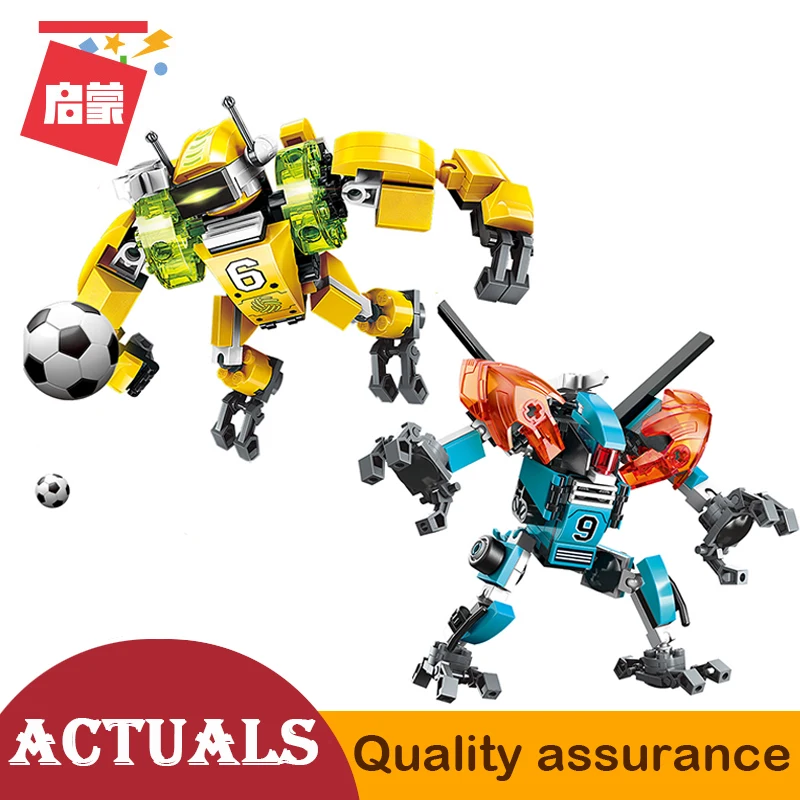 

Enlighten 3002 Century Football Series Mech Compatible legoed Robot Football Game Building Blocks Boy Toys Super Heroes Set