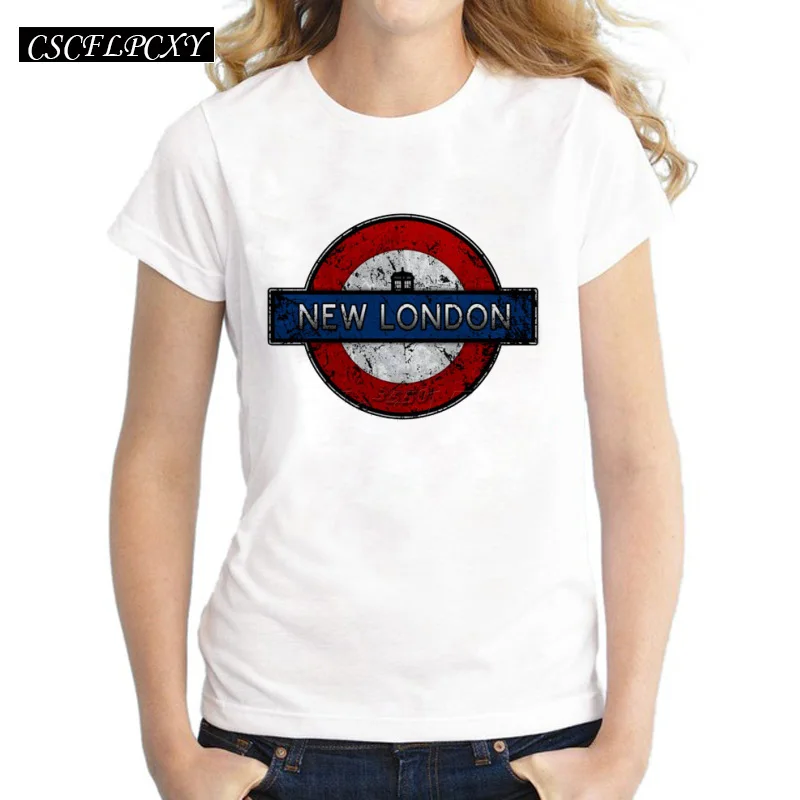 New-arrivals-Doctor-who-women-customized-t-shirt-Tardis-Express-Doctor-Target-Logo-New-London-Retro (2)