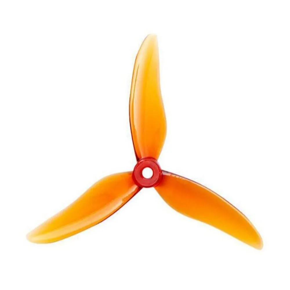 20 шт/10 пар Gemfan Hurricane 51466 Tri-blade пропеллер реквизит для 2306 2207 мотора RC FPV Multirotor 3 Лопасти CW CCW пропеллер - Цвет: Оранжевый