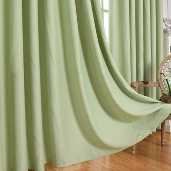 

High Shading Blackout Curtains For Bedroom Modern Thermal Insulating Solid Finished Curtains Living Room Window Treatment Drapes