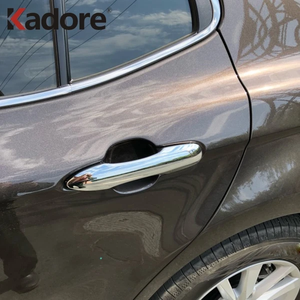 Внешняя крышка ручки двери из углеродного волокна для Toyota Camry XV70 2017 2020 Corolla 2019 2021