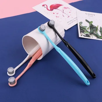 

Care Teeth Friendly Eco Nano Brush Adults Couple Spiral 1setscreative Toothbrush