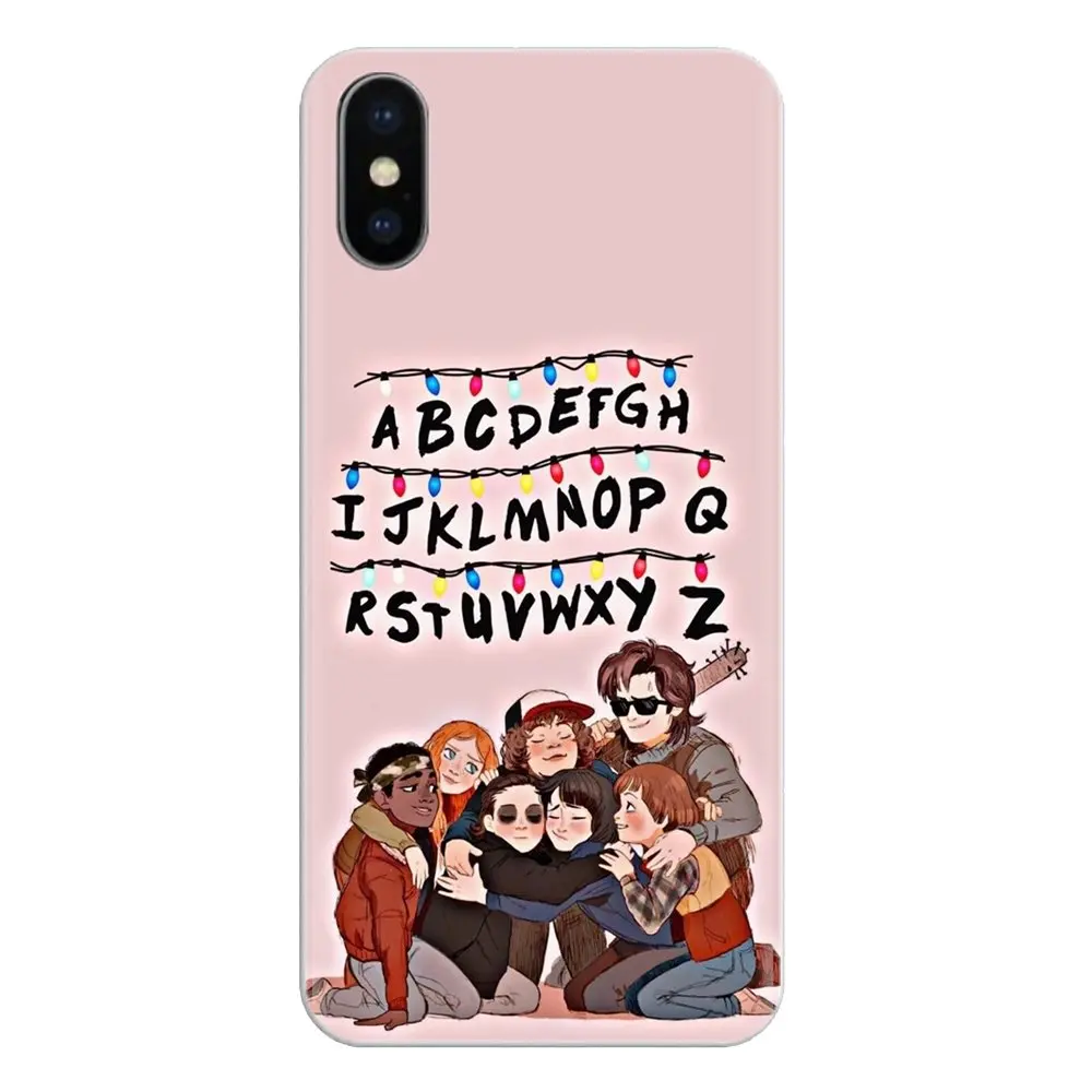 Силиконовый чехол с рисунком на тему ТВ очень странные дела для Xiaomi Mi3 Samsung A10 A30 A40