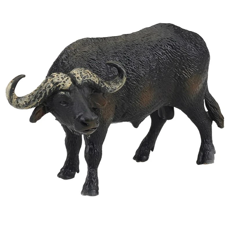 landdistrikterne Blive gift Ond Buffalo Figurines Realistic African Buffalo Model Ornament Solid Simulation  Wildlife Figurine Toy Model Craft Home Decoration|Figurines & Miniatures| -  AliExpress