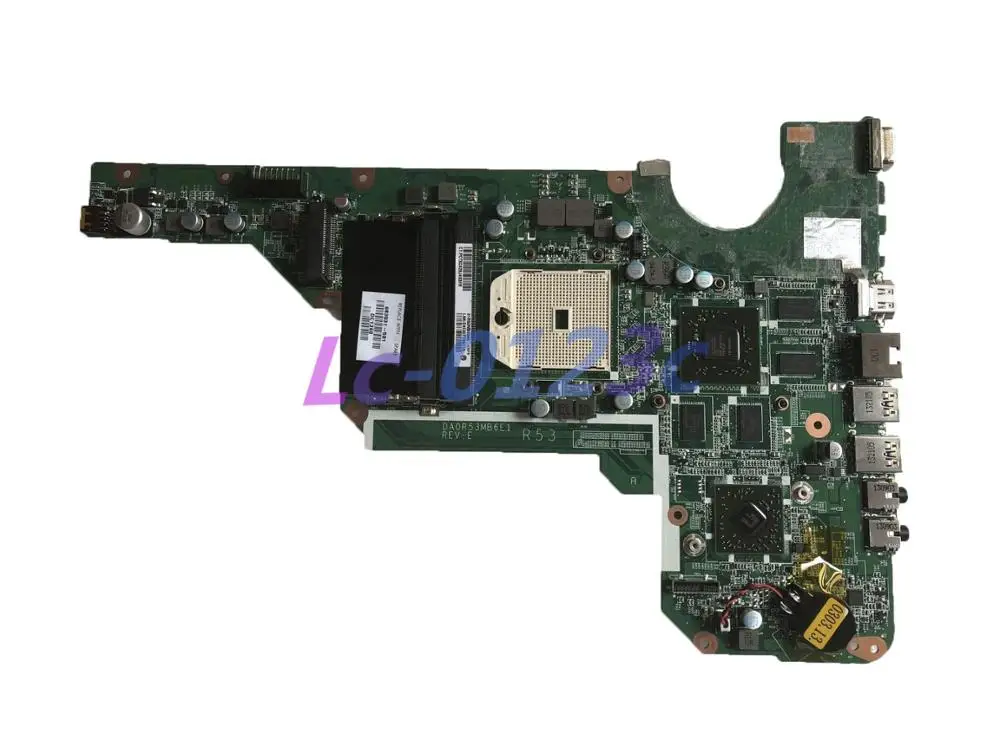 Fulcol для hp павильон G4 G6 G7-2000 Материнская плата ноутбука 683031-501, 683031-001 аккумулятор большой емкости DA0R53MB6E1 R53 женский FS1 DDR3 HD7670M 2 Гб