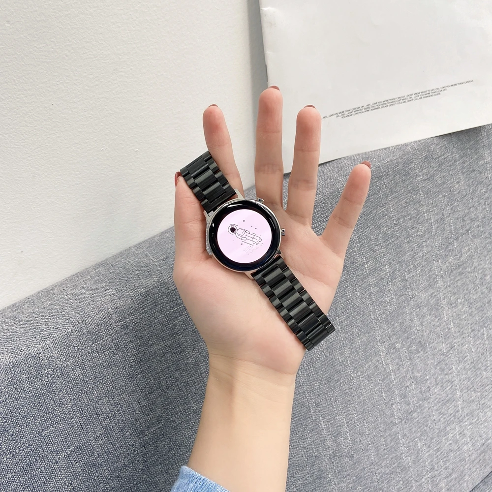 Correa para Samsung gear deporte s2 clásico s3 frontera galaxy ver activa 46mm banda huami amazfit bip, 20mm, 22mm, huawei GT 2 pro