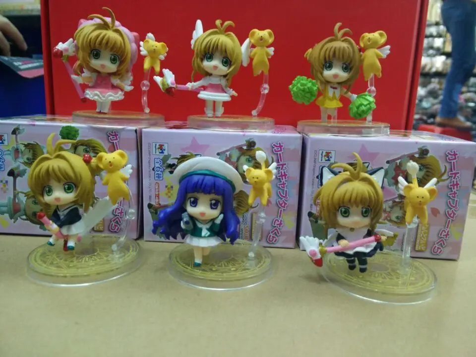 

Magic Card GIRL'S Sakura 6-Cardcaptor Sakura Eyes Open-Eye-closed-a B- Capsule Toy Garage Kit