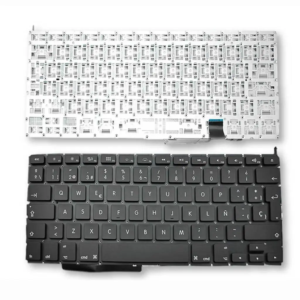 Испанская раскладка для замены клавиатуры для Apple MacBook Pro 17' A1297 2009-2012 ноутбук клавиатура Ремонт Часть