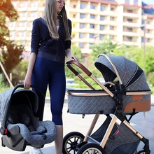 Baby Stroller Carriage High-Landscape 3in1 New on Free-Duty