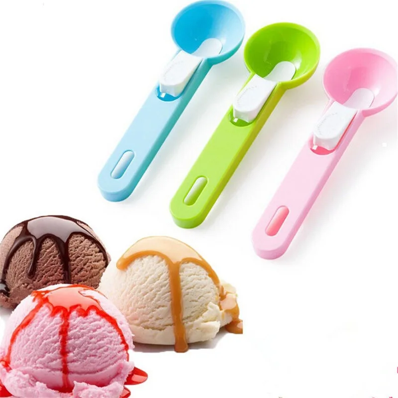 

Kitchen Tableware Spoon Set Ice Cream Spoon Fruit Bouncy Ice Cream Jelly Spoon Ice Cube Maker Moldes Silicone PÃ¢tisserie Scoop