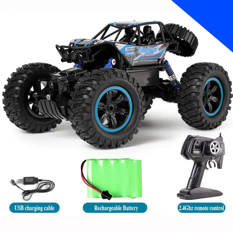 Радиоуправляемая машина 1/14 4Wd с дистанционным управлением, высокоскоростная машина 2,4 ГГц, электрические радиоуправляемые игрушки, монстр-Трак, багги, внедорожные игрушки, детский подарок-сюрприз