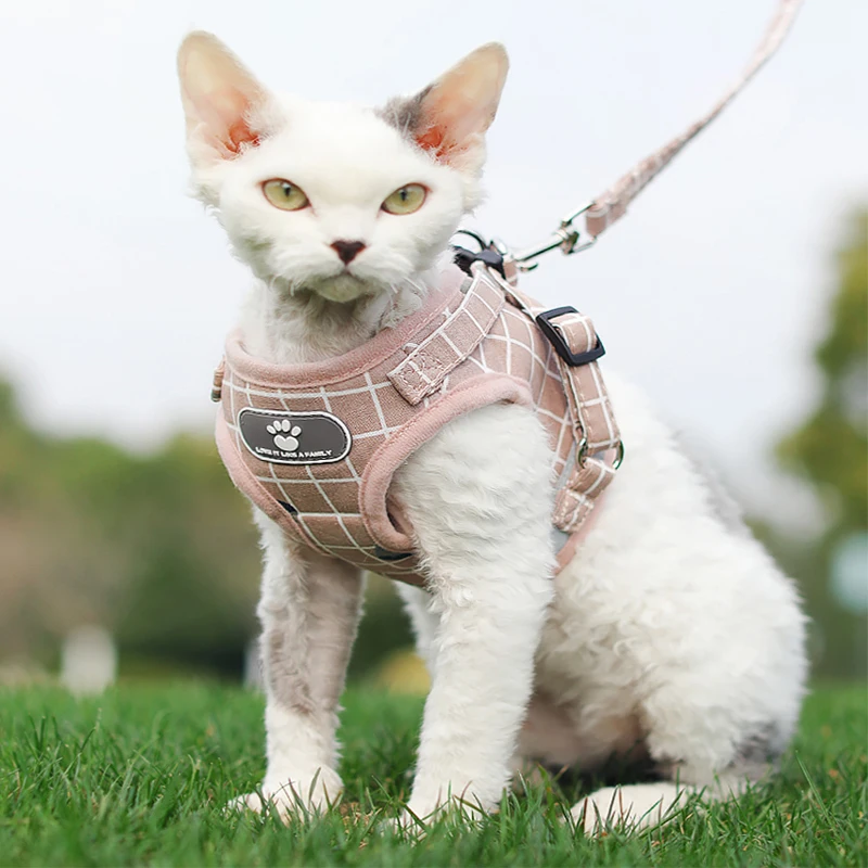 Dog Harness Reflective Puppy Kitten Collars Breathable Mesh Vest