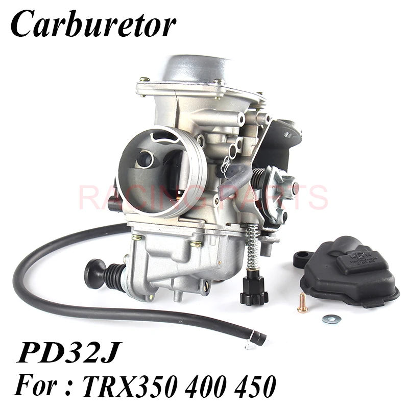 PD32J 32 мм вакуумный карбюратор ЧЕХОЛ ДЛЯ CRF TRX350 400 450 1997-2006 Универсальный другой 300cc до 450cc гоночный мотор UTV ATV
