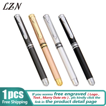 

High quality 1 gel pen pen business pen metal material beautiful pen 0.5 mm student stationery gift