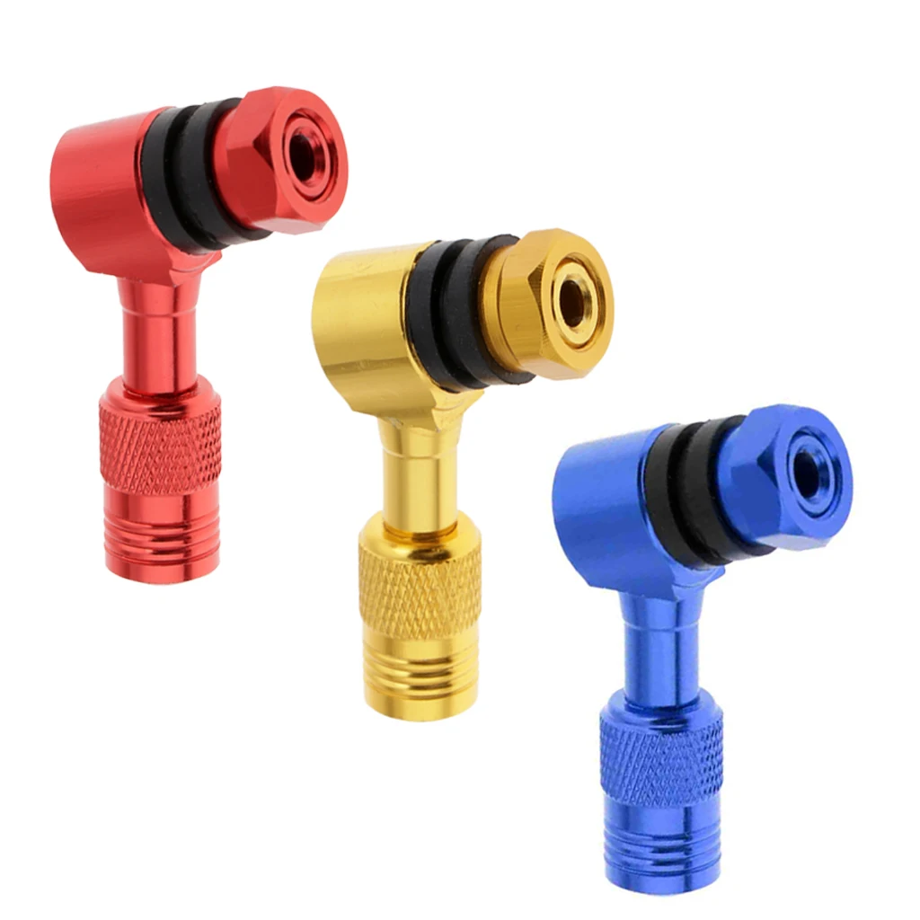 Compression-type  CNC Aluminium Alloy Tire Valve Stem, 11.3mm/0.45inch Rim Holes for Motorcycle Scooter ATV Quad Vehicle