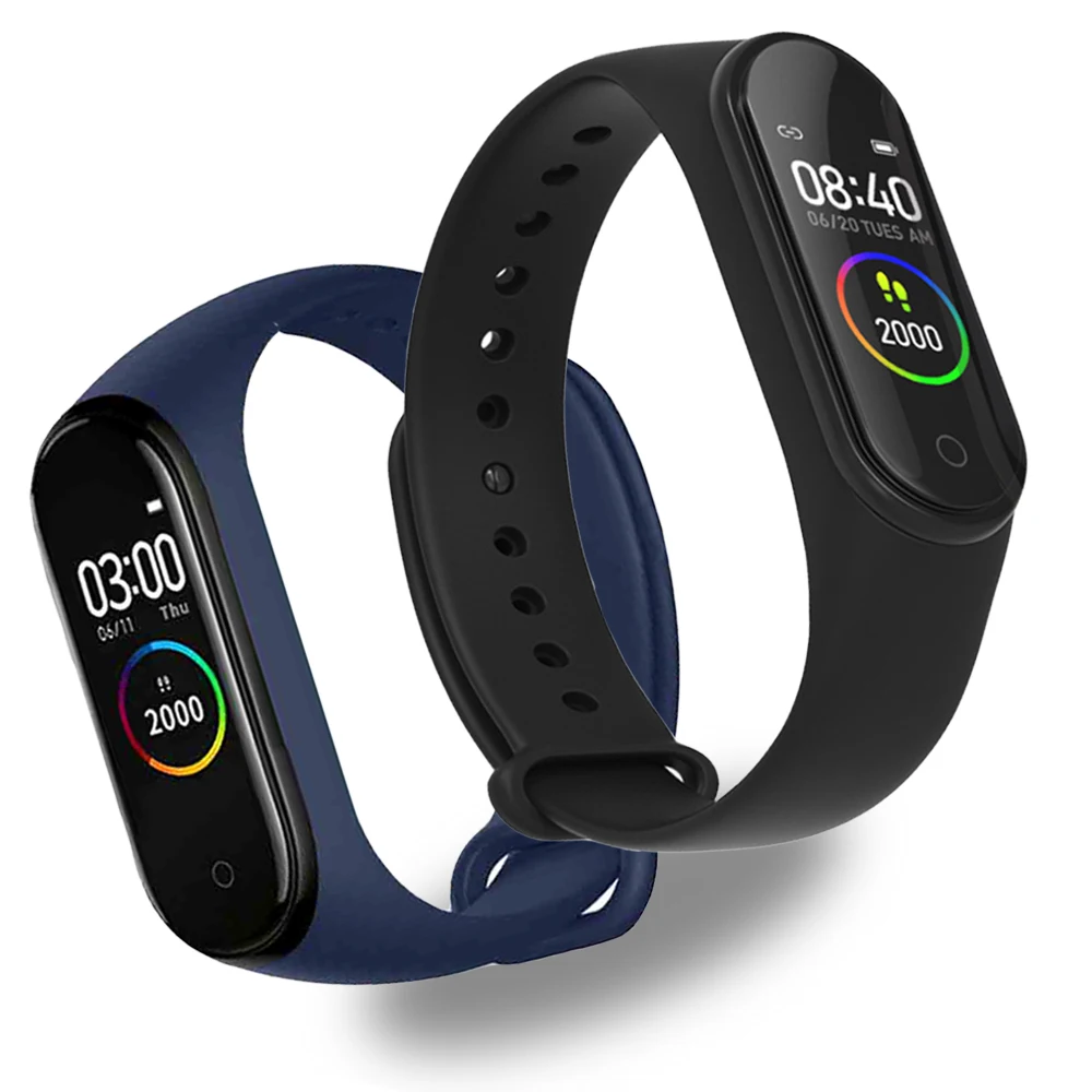 

Smart Wristband Smart Activity Tracker M4 Smart Bracelet Smart Band 4 Heart Rate Fitness Tracker Smart Watch for Men Women