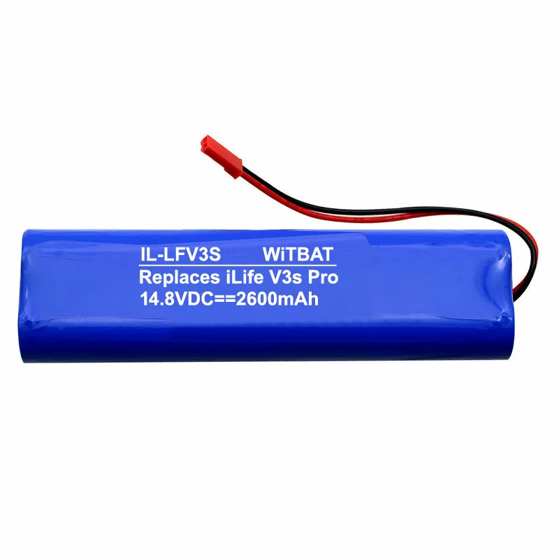 Аккумулятор FGHGH 2600mAh для iLife V3s Pro - Color: Blue