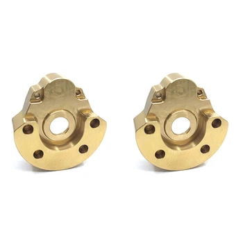 

2PCS TRX4 Axle Brass Counterweight Balance Weight Portal Drive Housing for 1:10 RC Crawler Traxxas